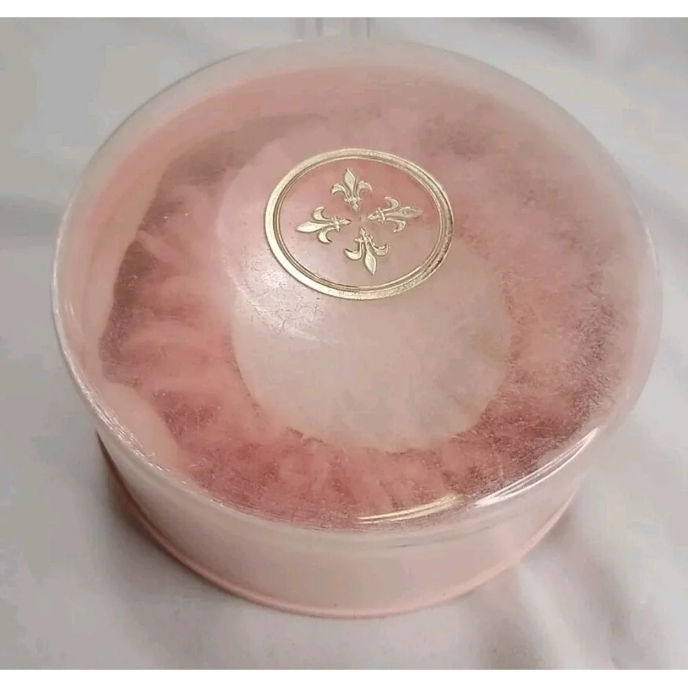 Vtg 1960s SUTTON BLUE CAPRI BATH POWDER Duval Sales Fifth Avenue New York Vanity